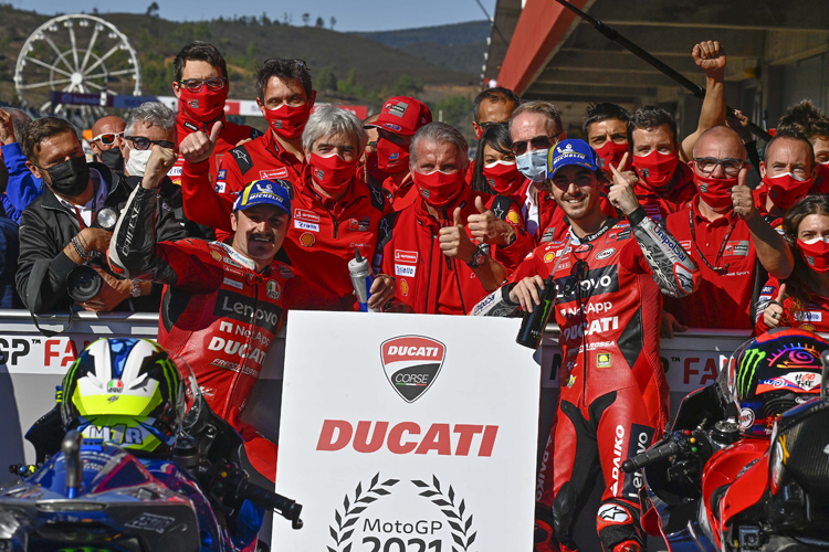 Ducati ist Konstrukteurs-Weltmeister