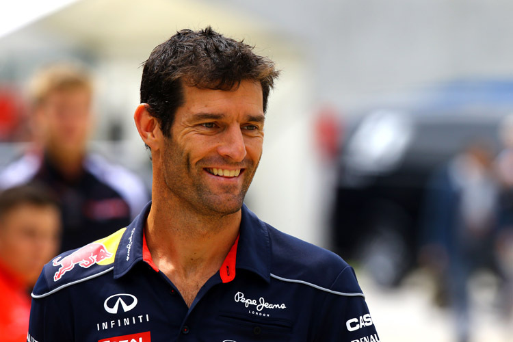 Während der GP-Wochenenden ist Red Bull Racing-Pilot Mark Webber ein richtiger Ausgehmuffel