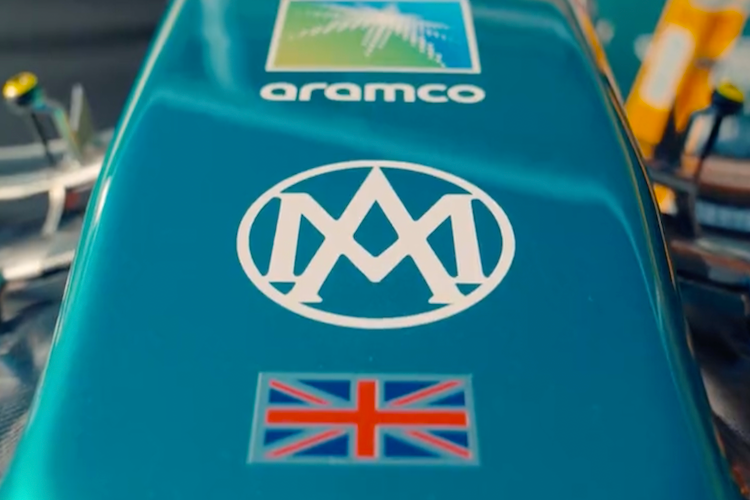 Aston Martin fährt beim Frankreich-GP 2022 mit dem 100 Jahre alten Logo