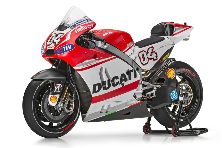 Die neue Ducati Desmosedici GP14