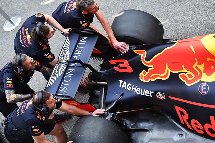 Noch ist unklar, welcher Motor 2019 im Heck der Red Bull Racing-Renner steckt