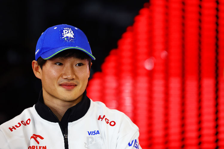 Yuki Tsunoda ist Zwölfter in der Team-WM