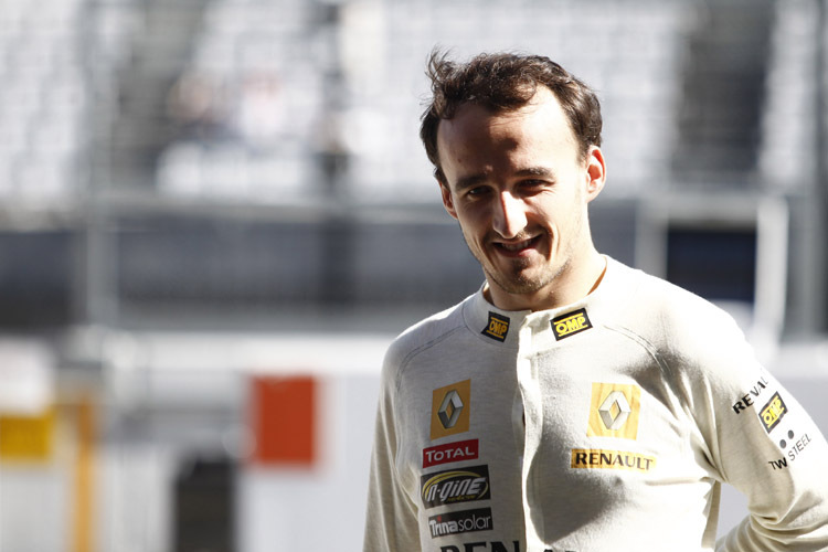 Kubica verbreitet Zuversicht nach seinem Crash