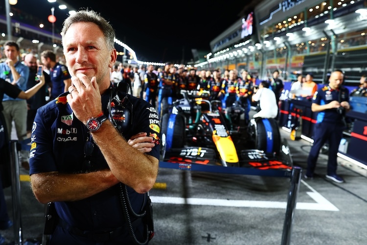 Red Bull Racing-Teamchef Christian Horner