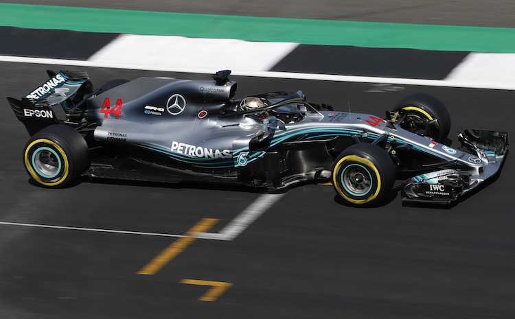 Lewis Hamilton holte sich die vierte Silverstone-Pole in Folge!
