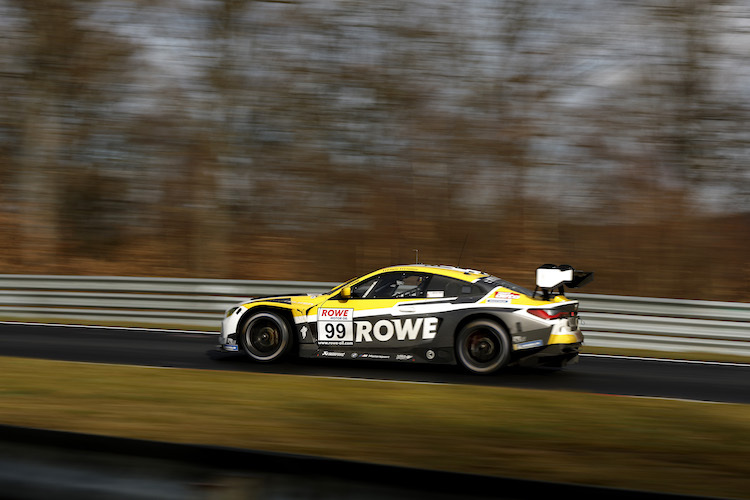 Dries Vanthoor und Maxime Martin fahren im ROWE Racing BMW M4 GT3 zum Sieg beim NLS-Auftakt