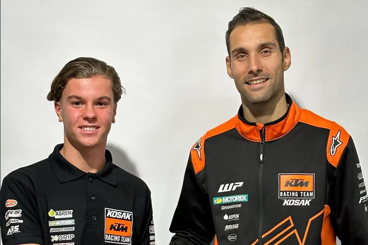 Bradley Masters verlängert bei Kosak KTM