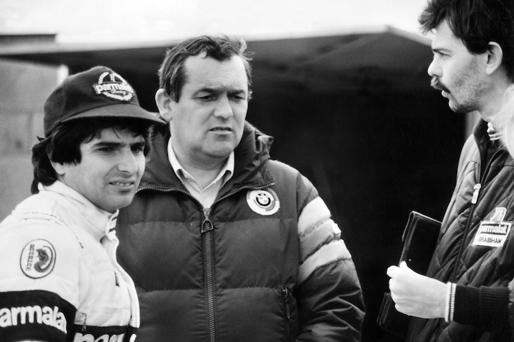 Nelson Piquet, Paul Rosche und Gordon Murray