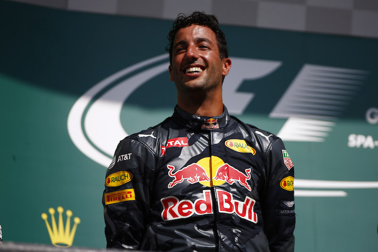 Daniel Ricciardo: Zweiter in Belgien