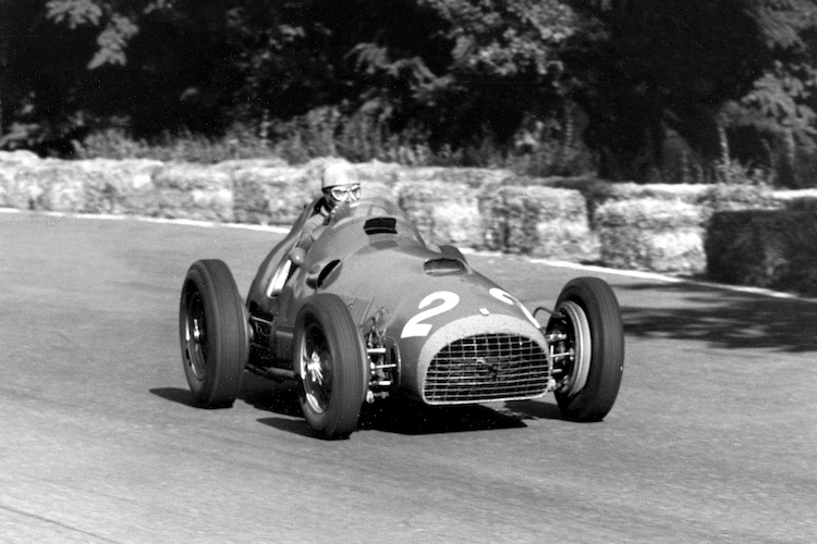 Alberto Ascari siegte 1951 im Ferrari in Monza