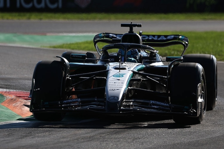 George Russell vor zwei Wochen in Monza