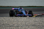 Fernando Alonso bestritt für Alpine den Testauftakt in Barcelona