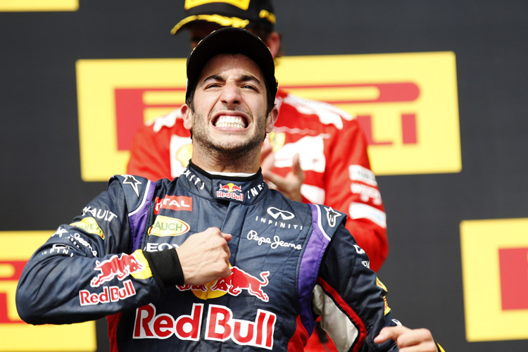 Daniel Ricciardo: « Seit ich in der Formel 1 bin, läuft das zweite Halbjahr jeweils besser als die erste Hälfte»