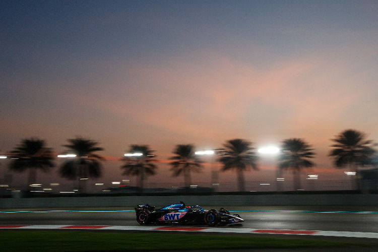 In Abu Dhabi fährt die Formel 1 in den Sonnenuntergang