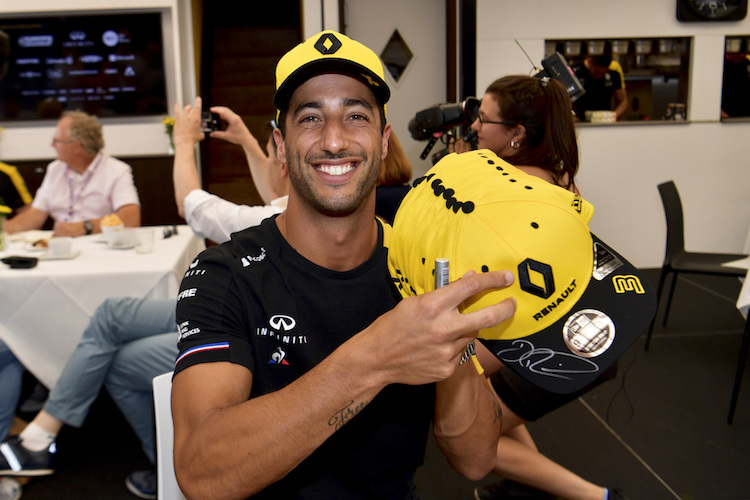 Daniel Ricciardo glaubt an Renault