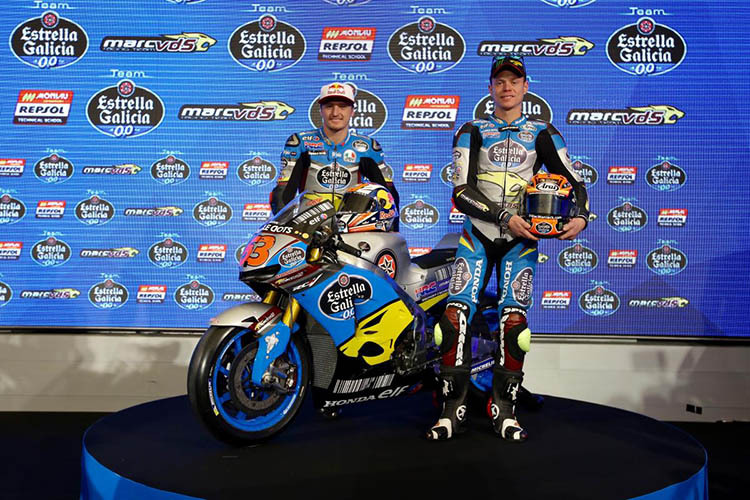 Jack Miller und Tito Rabat bilden das MotoGP-Duo von Marc VDS auf Honda