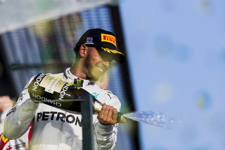 Lewis Hamilton: Rang 2 in Australien