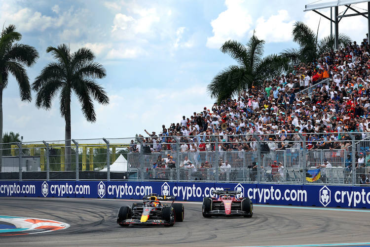 Mathias Lauda ist sich sicher: Auf frischen Reifen hätte Charles Leclerc im Miami-GP eine Chance auf den Sieg gehabt