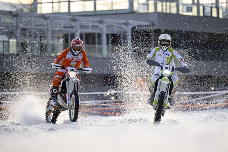 Im Januar geht es bei der «KTM Enduro Snow Attack» drei Mal zur Sache