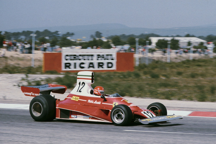 Niki Lauda 1975: Mehr Weiss brachte Erfolg