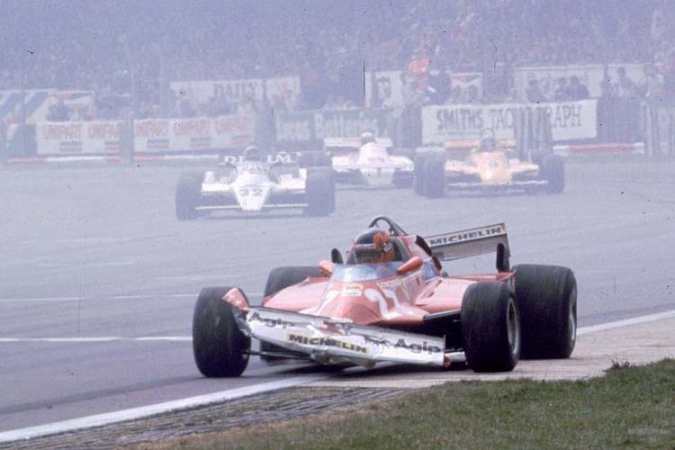 Aber Villeneuve gab niemals auf: Silverstone 1981