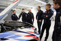 Die BMW-Motorsport-Junioren wurden durch die BMW Motorsport Werkstatt geführt