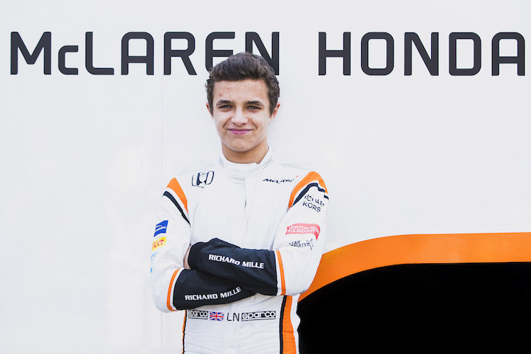 McLaren-Teenager Lando Norris