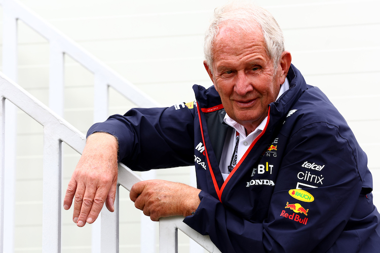 Red Bull-Motorsportberater Dr. Helmut Marko: «Gottseidank ist Ferrari so weit hinten gestartet»