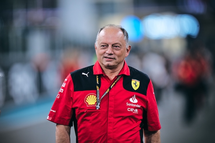 Ferrari-Teamchef Fred Vasseur ist sich sicher: Mit Charles Leclerc wird sein Team noch einige Erfolge feiern können