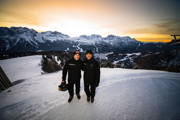 Marc Marquez und Pecco Bagnaia beim Sonnenaufgang