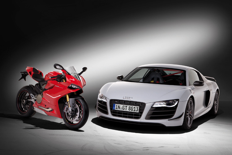 Ducati und Audi arbeiten auch technisch zusammen