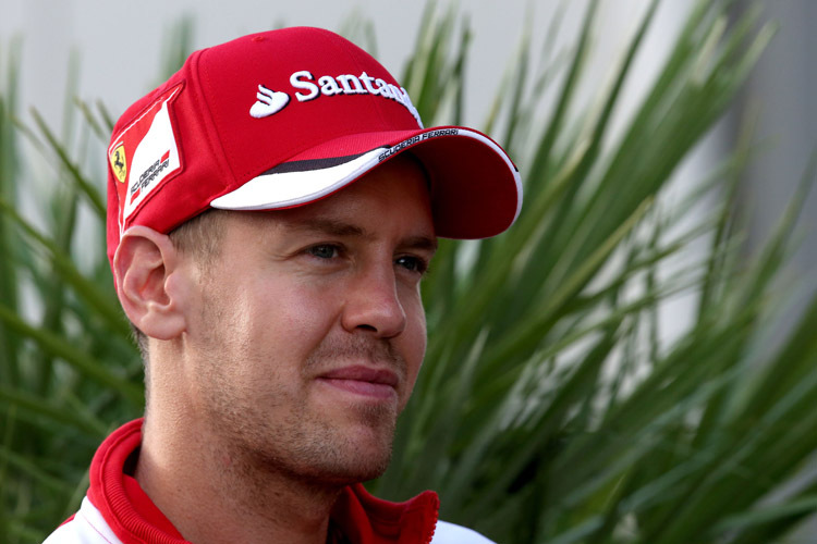 Sebastian Vettel: «Durch Zufall hat Michael Schumacher offenbar meinen Helm gesehen und ich habe mir erzählen lassen, dass er sich davon inspirieren liess»