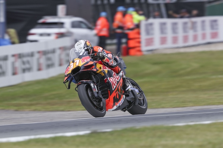 Im Endspurt auf Platz 3: KTM-Pilot Acosta
