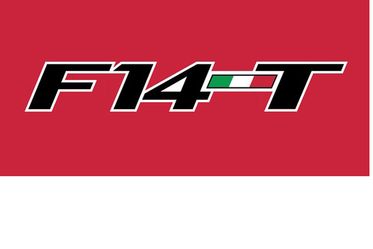 Das Logo des neuen Ferrari