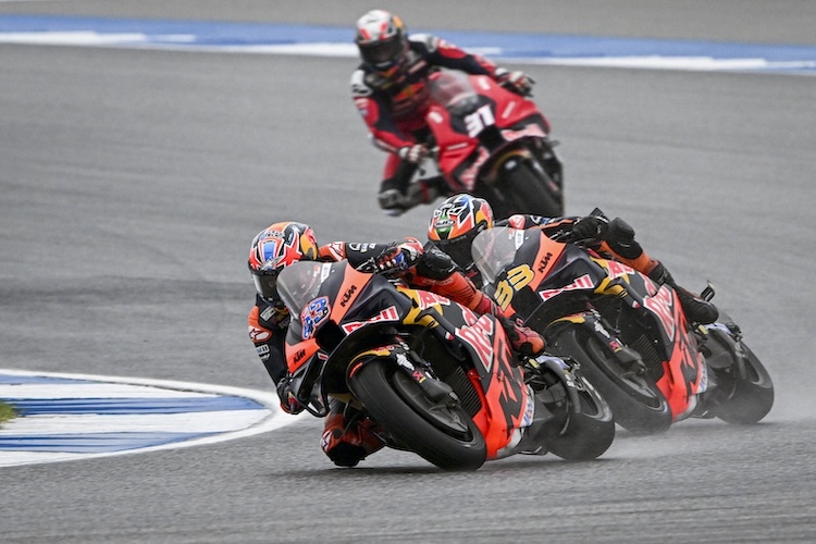 Jack Miller, Brad Binder und Pedro Acosta