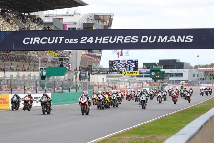 Die französische Meisterschaft fühlt sich wie die MotoGP sehr wohl in Le Mans
