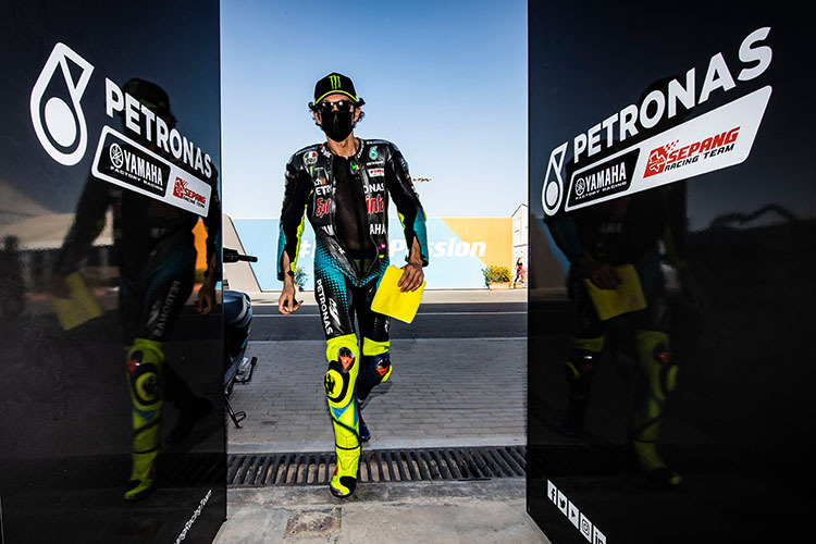 Valentono Rossi: 2021 im Petronas-Team