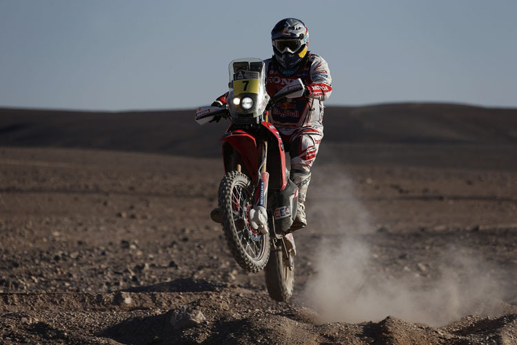 Hélder Rodrigues: Mit Rang 5 der bestplatzierte Honda-Pilot auf der Rallye Dakar 2014