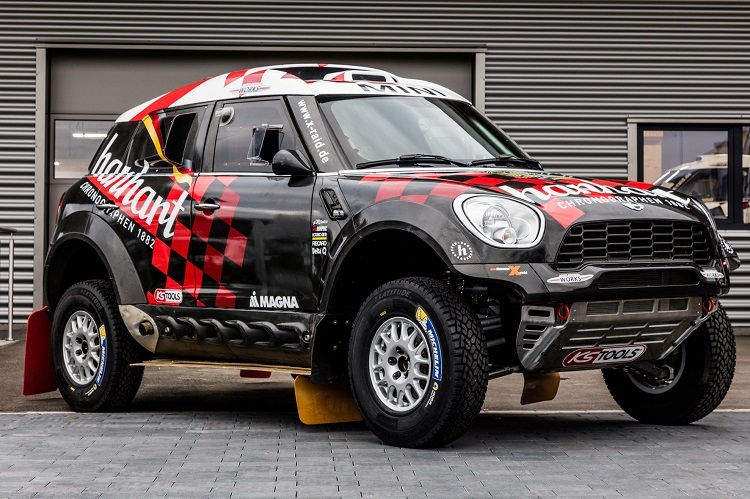 Der Mini von Schott/Schmidt für die Rallye Dakar 2016