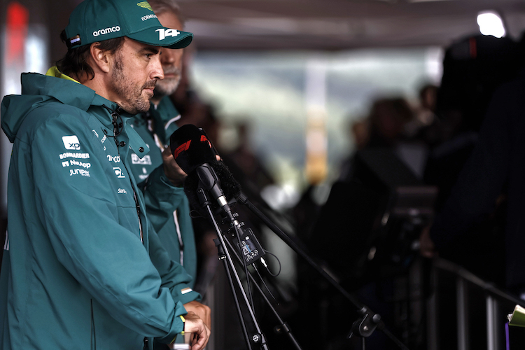 Fernando Alonso: «Ich freue mich aber darauf, so kurz nach dem Rennen in Budapest wieder ins Auto zu steigen»