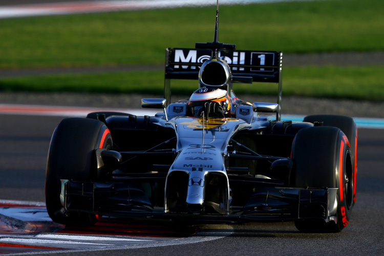 Stoffel Vandoorne im McLaren-Honda: Nur Installationsrunden