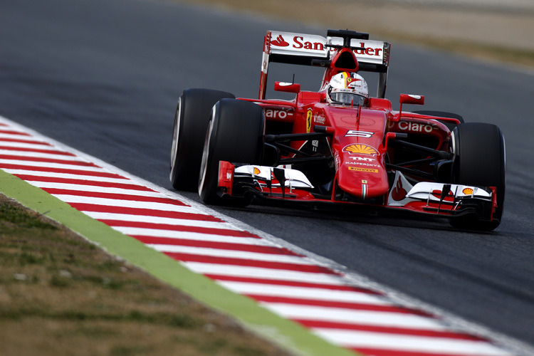 Sebastian Vettel: Ferrari liegt zurück