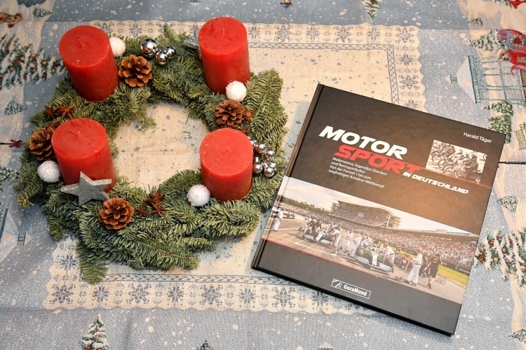 Rechtzeitig vor Weihnachten erschienen: Der Bildband «Motorsport in Deutschland»