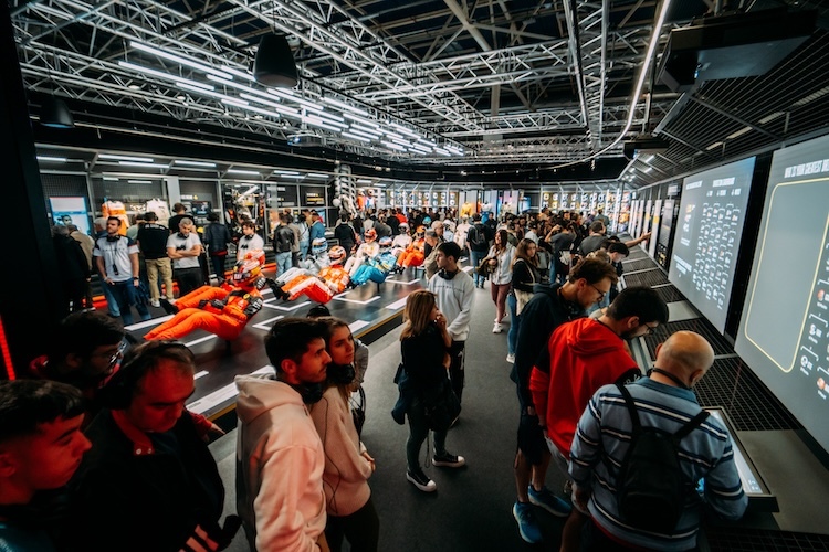Die «Formula 1 Exhibition» bietet den Zuschauern einen einzigartigen Blick hinter die Kulissen