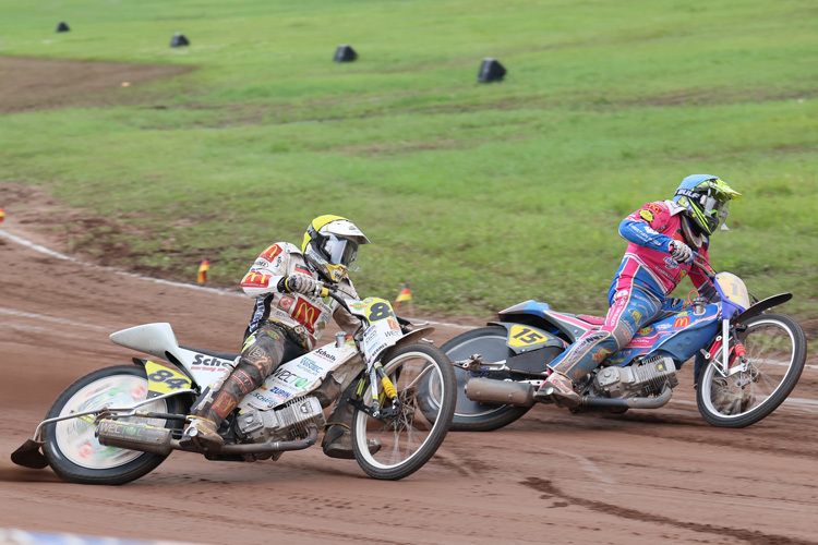 Martin Smolinski (l.) und Stephan Katt in Scheeßel