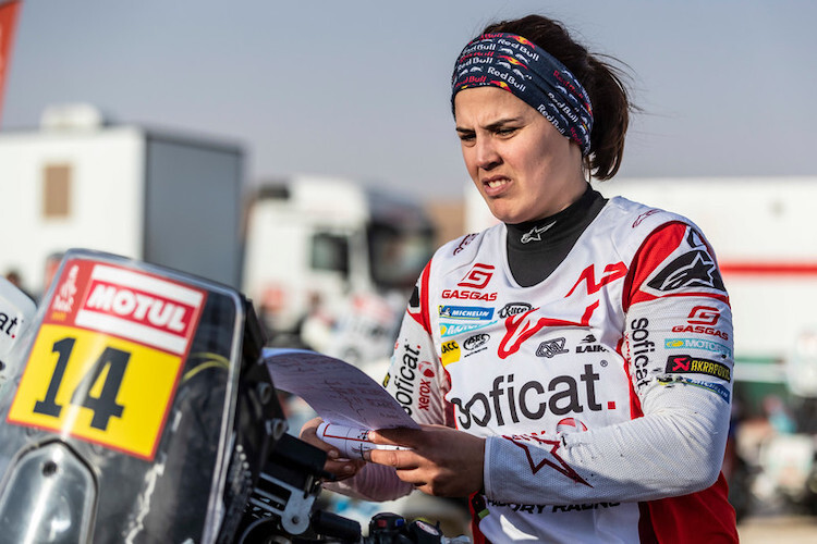 Laia Sanz wurde beste Frau bei der Rallye Dakar 2020