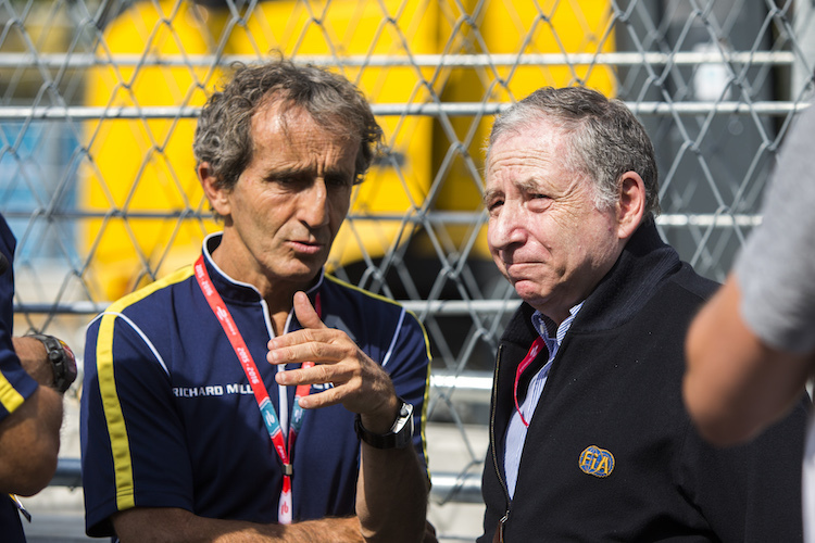 Alain Prost und Jean Todt