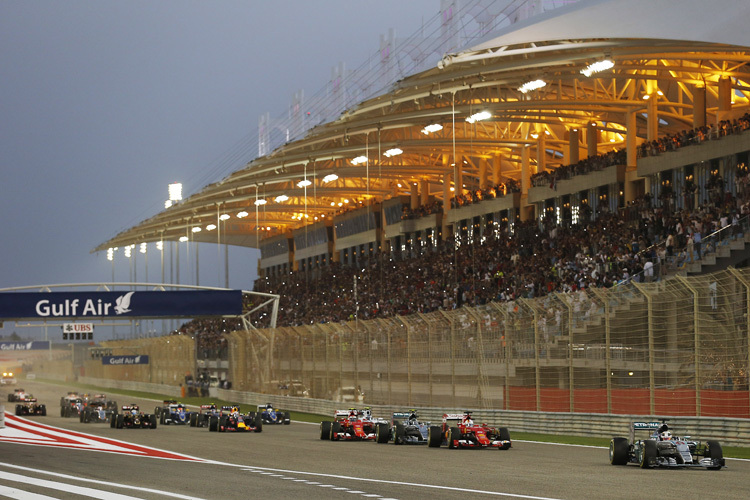 Start zum Bahrain-GP 2015