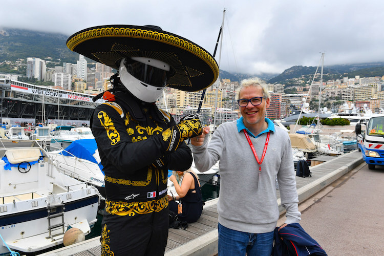 Jacques Villeneuve 2019 in Monaco