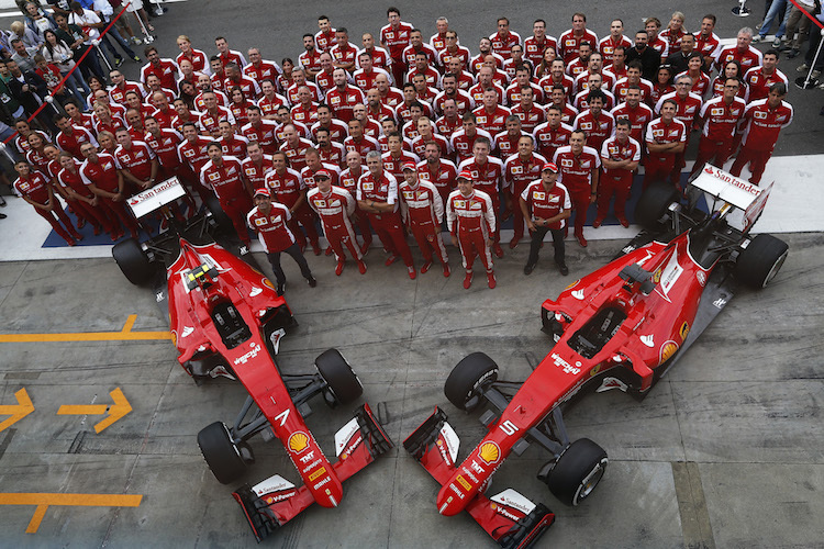 Ferrari Team-Foto